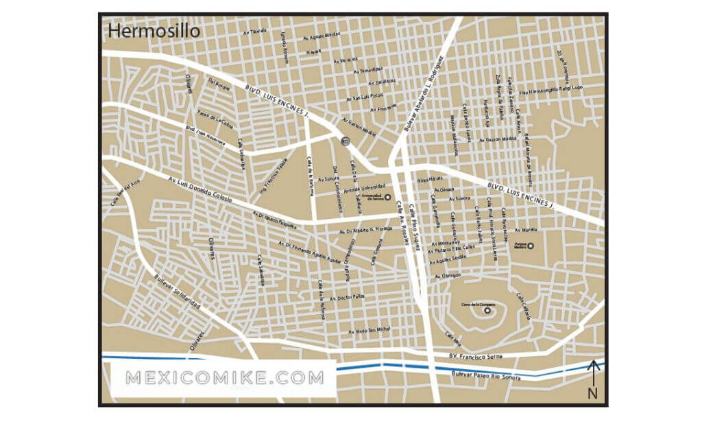 HERMOSILLO MAPS
