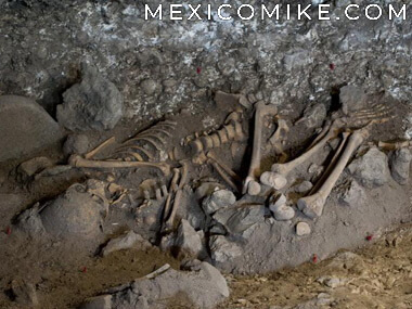 Naia ancient human skeleton
