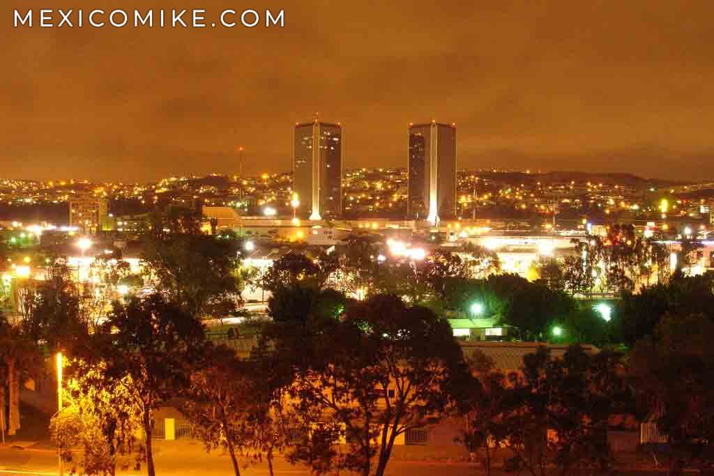 Tijuana Skyline at Night
